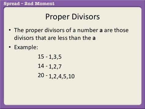 proper divisor